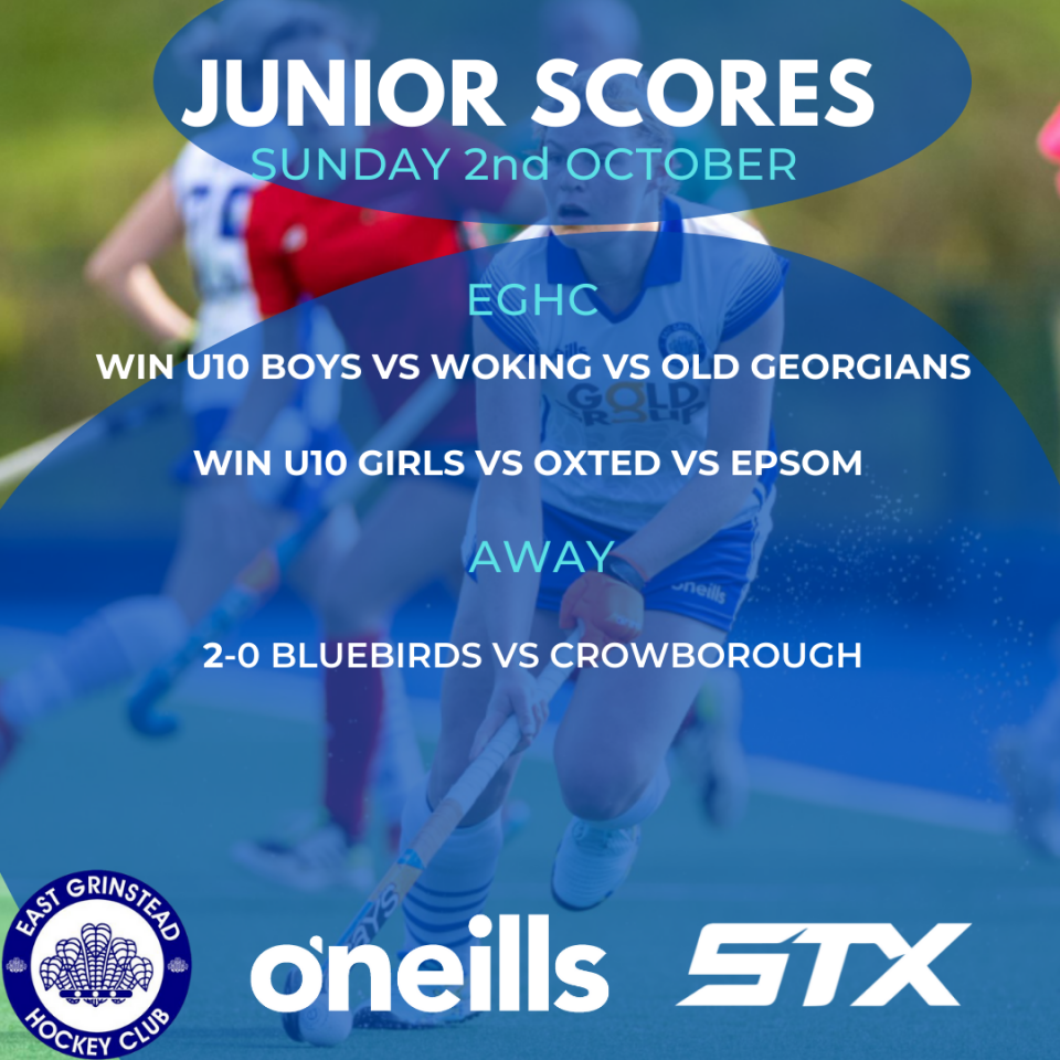 Juniors Weekly Round Up EGHC News