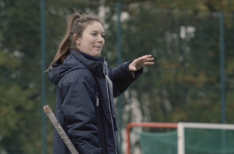 Laura Unsworth Coaching at East Grinstead Hockey Club